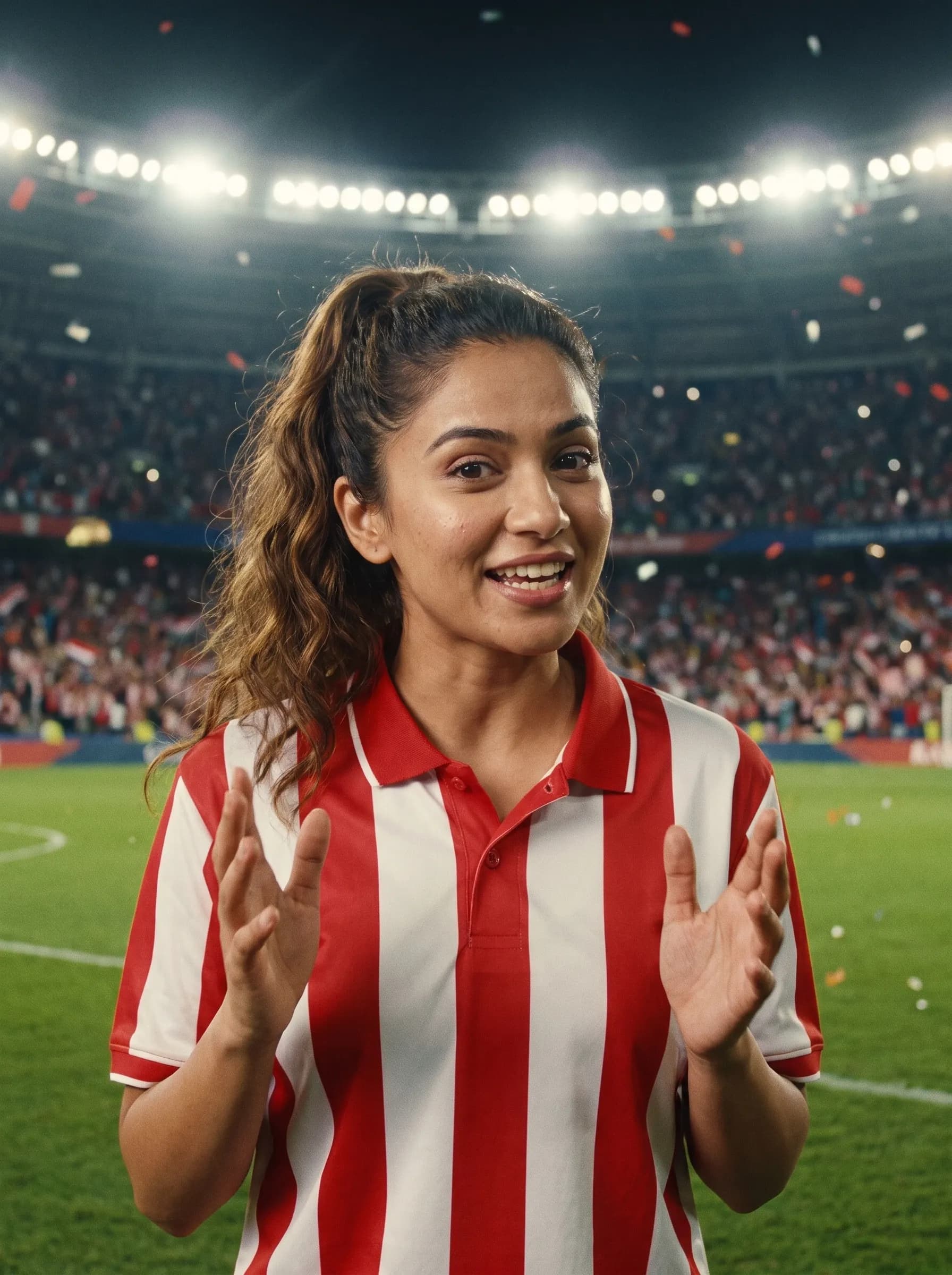 Alan's India football campaign AI avatar still