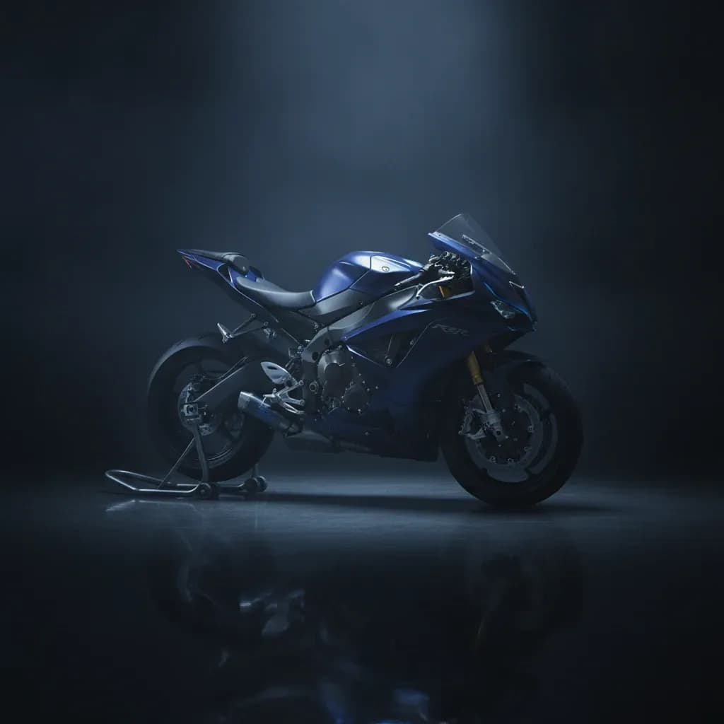 Yamaha motorcycle campaign visual by DigiIQ